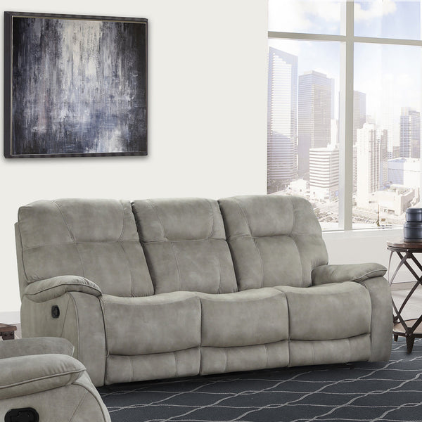 Cooper - Manual Reclining Sofa And Loveseat - Shadow Natural