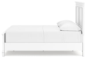 Fortman - White - Full Panel Bed