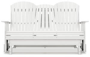 Hyland Wave - White - Glider Loveseat