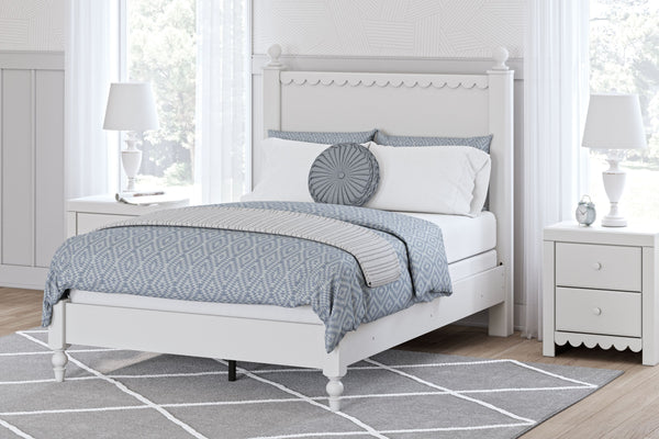  it appeals to both her sense of playful whimsy and your love for modern design. And the bed-'s crisp white finish gives you the versatil