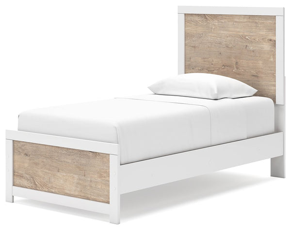 Charbitt - Two-tone - Twin Panel Bed