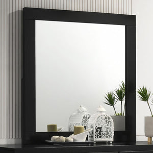 Caraway - Dresser Mirror - Black