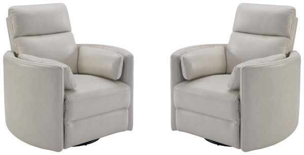  this stylish Power Swivel Glider Reclinerâ€™s swivel feature will ensure you never miss any of the action or conversation. Perfect for relaxing at the end of a long day