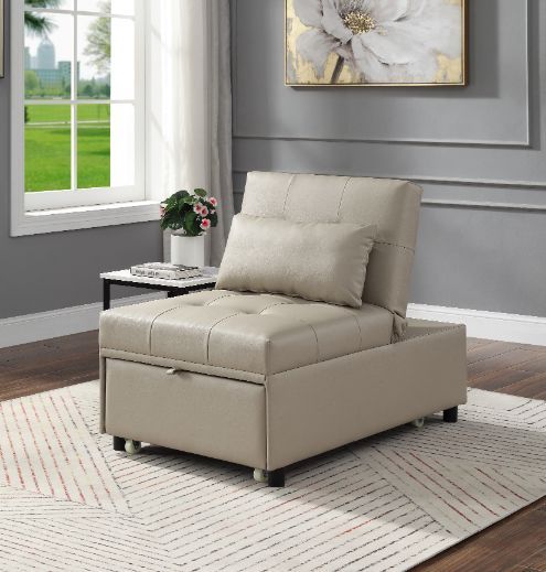 Hidalgo - Futon - Beige PU