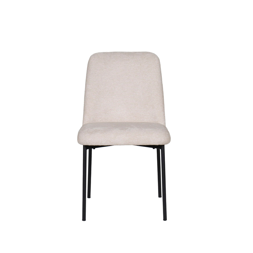 The Erik Side Chair set offers modern comfort and style, making it an ideal choice for any contemporary space. Each set includes two side chairs with fully upholstered, elegantly curved seats and backs, delivering both a sleek appearance and exceptional c