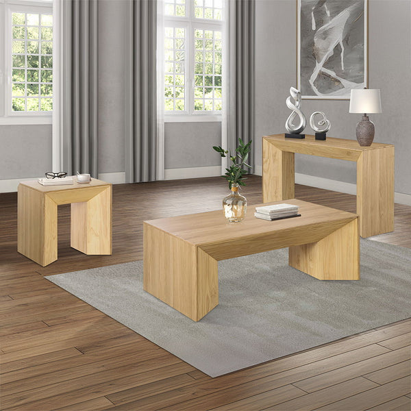 Harold - End Table - Brown Finish