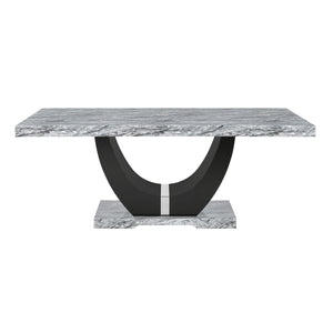 Lyra - Dining Table & 4 Chairs - Gray