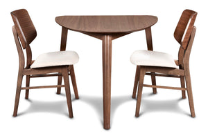 Oscar - Corner Table - Walnut