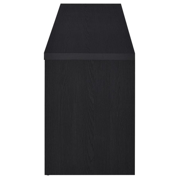 Winfield - 2-Door TV Stand Media Console - Black