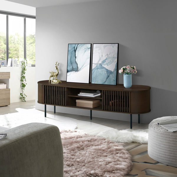 Brax - 70## TV Console - Walnut