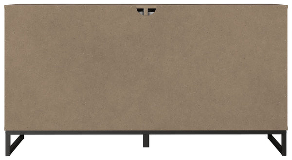 Neilsville - Black / Gray - Six Drawer Dresser