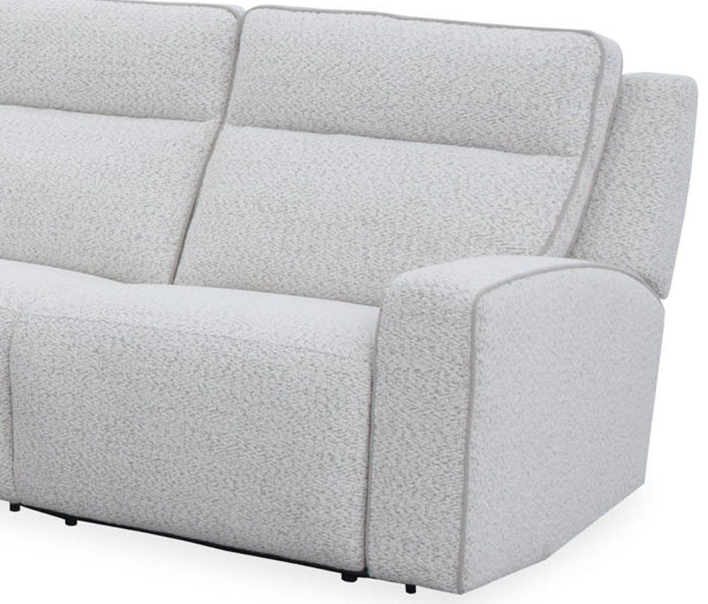 Lancaster features a zero-gravity power recline, adjustable power headrest, stylish track arms, and deep seats offering plush support. Its built-in USB and USB-C chargers make it easy to charge devices. The tilting console includes hidden cupholders, a wi