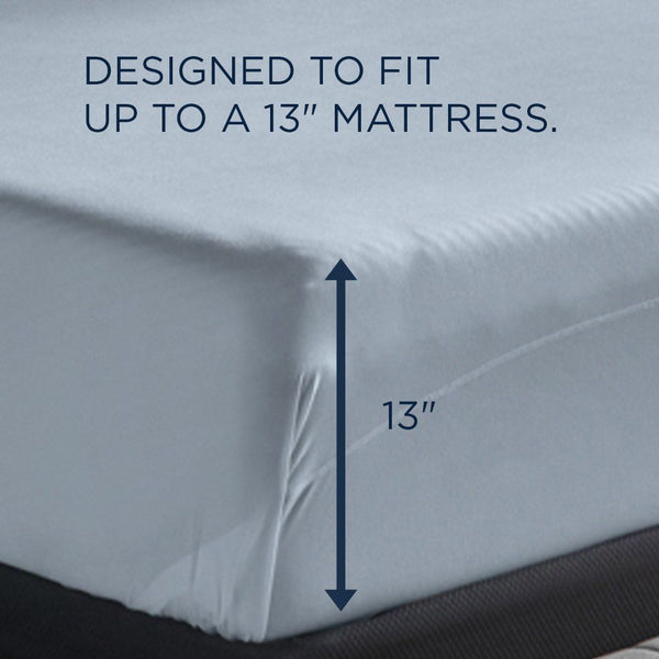  our knit Breeze° sheets are cool to the touch and perfect for hot sleepers