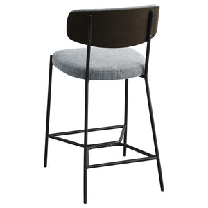 Elison - Counter Height Bar Stool (Set of 2) - Gray