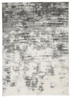 This area rug persists at the forefront of contemporary design. With an abstract design in shades of cream, gray and charcoal, it presents itself as the superlative choice to update your decor space.<br/><br/><b>Product Features</b><ul><li>Made of polyest