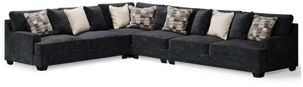  contemporary look and a decadently soft