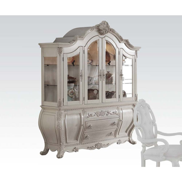 Hutch & Buffet Hutch: Touch Light, 4 Glass Doors (2 glass Shelves Inside) Buffet: 3 Drw & 2 Wooden Doors (1 Shelf Inside)<br/><br/><b>Product Features</b><ul><li>Hutch & Buffet</li><li>Hutch: Touch Light, 4 Glass Doors (2 glass Shelves Inside)</li><li>Buf