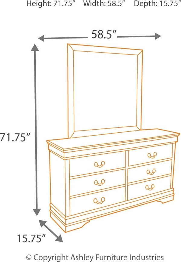 Juararo - Dark Brown - 8 Pc. - Dresser