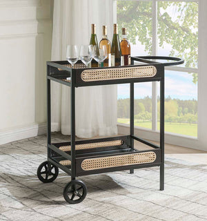Colson - Serving Cart - Black - 33-"