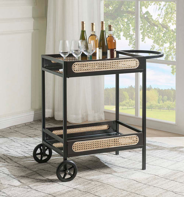 Colson - Serving Cart - Black - 33-"