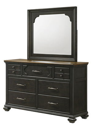Hamilton - Dresser And Mirror - Black<h4><b>Hamilton - Dresser - Black</b></h4> <table width="100%"><colgroup><col style="width: 30%"> <col style="width: 70%"> </colgroup> <tbody> <tr> <td>Dimensions</td> <td> 63.00"L x 17.38"D x 38.00"H</td> </tr> <tr> <