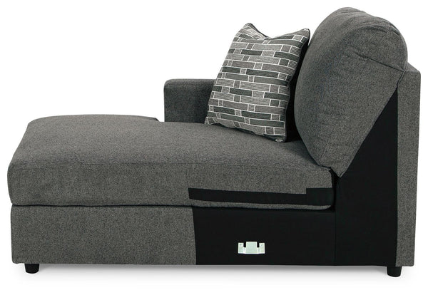 Edenfield - Charcoal - LAF Corner Chaise