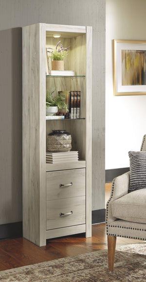  contemporary appeal. The reversible door can open