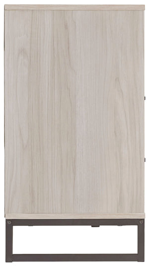 Socalle - Light Natural - Six Drawer Dresser - Vinyl-Wrapped