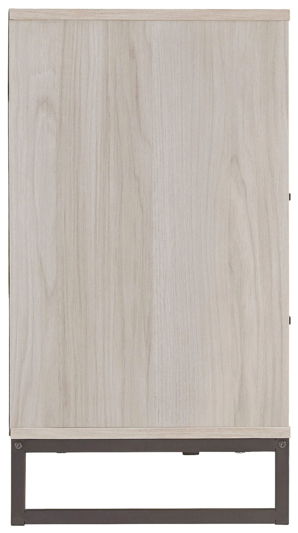 Socalle - Light Natural - Six Drawer Dresser - Vinyl-Wrapped