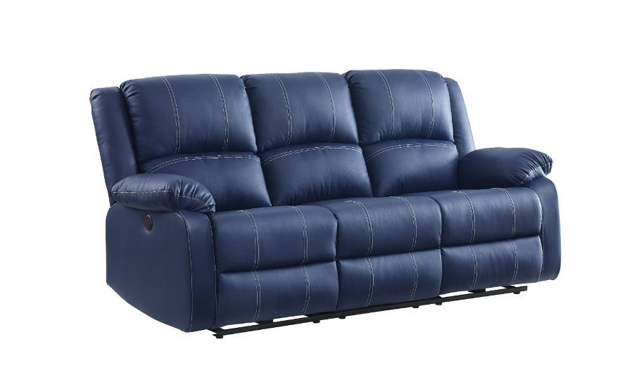 Achieve ultimate comfort with the Zuriel sofa collection. Each piece offers power motion, perfect for movie nights with the family, or for simply relaxing after a long day from work. The pillow top armrests and pocket coil seating further increase the com