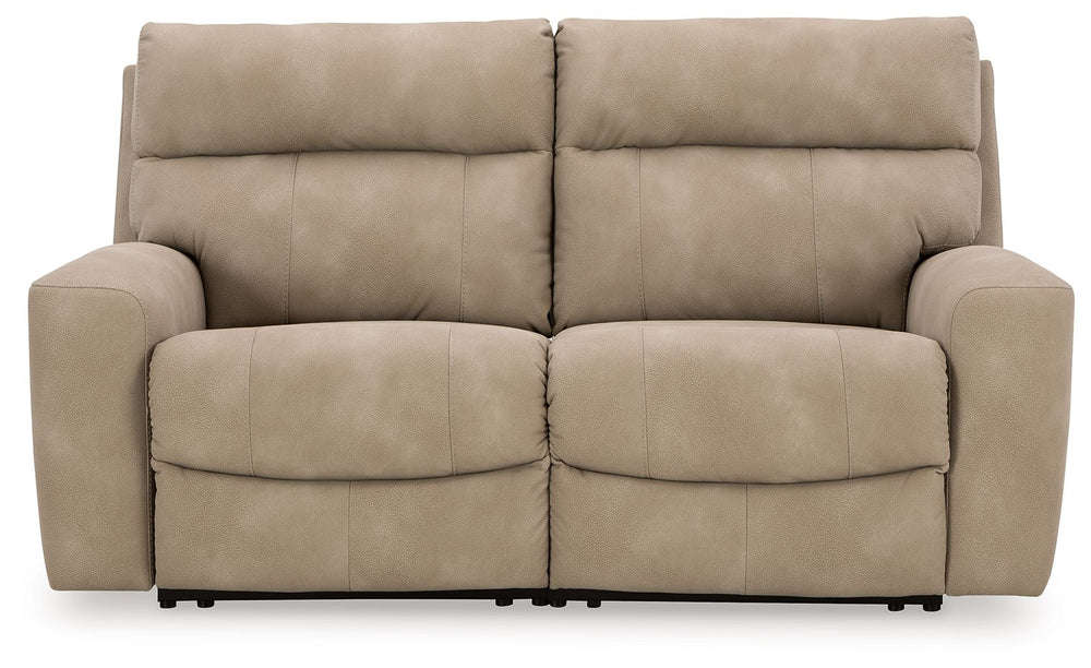 Stylish, adaptable and durable. Your living room is the central hub of your homeâ€”why settle for anything less? With this power reclining sectional loveseat, you can make everyday lounging effortless. A modular design gives you the flexibility to rearran