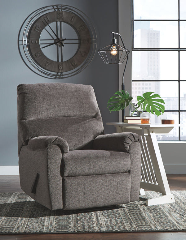 Nerviano - Gray - Zero Wall Recliner