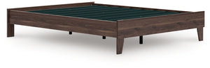 Calverson - Mocha - Queen Platform Bed