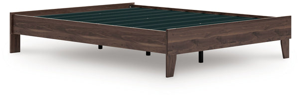 Calverson - Mocha - Queen Platform Bed