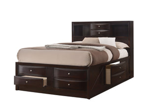 Emily - Queen 3 Piece Bedroom Set - Cherry