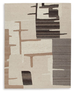 Experience the perfect blend of style and comfort with this area rug. Its global-inspired abstract pattern, earthy colors and inviting texture beautifully complement and anchor your environment. Best of all, the soft pile is an unparalleled treat for your