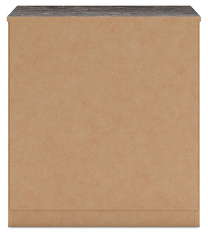 Glosmount - Two-tone - Two Drawer Night Stand
