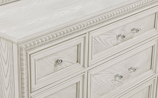 Alexandria - Queen 4 Piece Bedroom Set - White