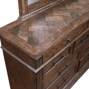 Mar Vista - Mirror - Walnut