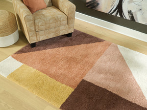  its gorgeous geometric design in nicely neutral tones infuses a modern sensibility that simply suits your style. And how about that plush woven shag pile that feels oh-
