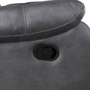 Morello - Sofa With Dual Recliner - Gray