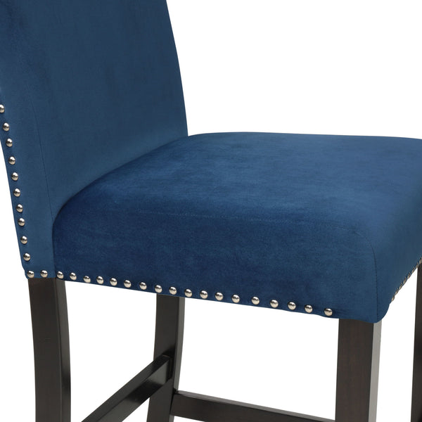 Celeste - Counter Height Chair (Set of 2) - Blue