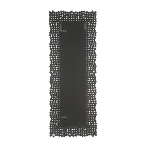 The Kachina wall mirror features rectangular shape with faux gem trim to create a modern look and bring a charming accent to your dÃ©cor. The beveled mirrored edges catch the light from all angles that naturally attracts the eye.<br/><br/><b>Product Featu