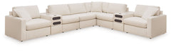 Looking cool and contemporary is great. But when it comes down to it, youâ€™re all about low-maintenance lounging. With the performance fabric on this sectional with audio system, cleaning spills is a breeze. Its customizable modular design caters to your