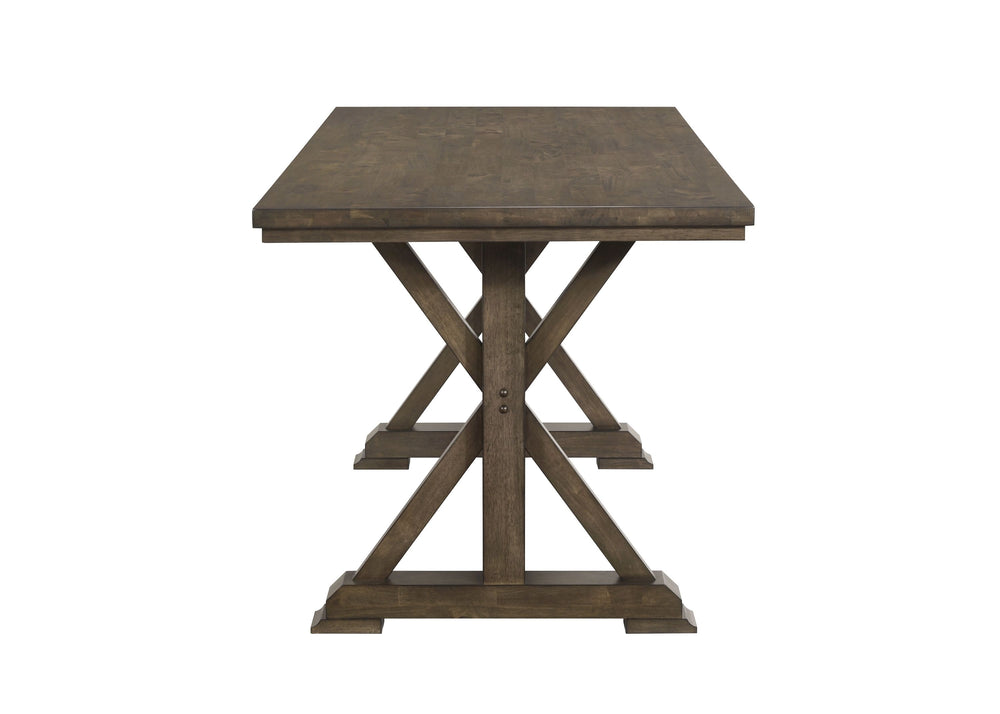 Lloyd - Rectangular Counter Height Table - Brown