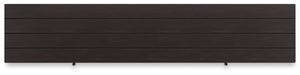 Darborn - Gray / Brown - 88" TV Stand With Electric Infrared Fireplace Insert