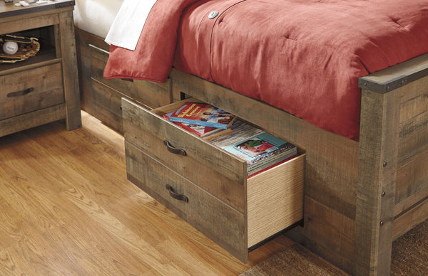  this full bookcase bed with under bed storage matches their authenticity. Rustic finish