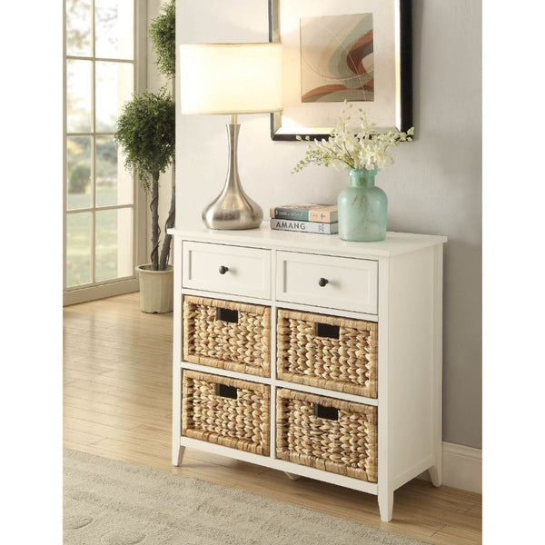 Flavius - Accent Table - White - 28"