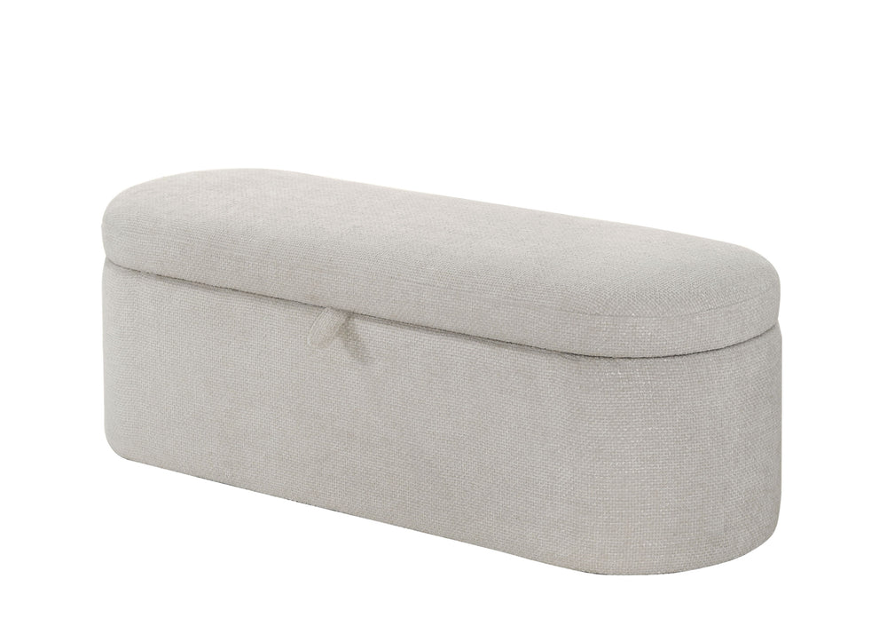 Enhance both style and functionality in your space with this chic and versatile accent piece. Wrapped in a beautifully textured fabric, it exudes warmth and elegance while seamlessly complementing a variety of dÃ©cor styles. Designed for modern living, it