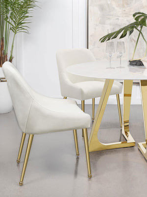  where comfort meets sophistication. Its plated metal legs